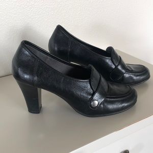 Aerosoles Size 9 Black Dress Shoes